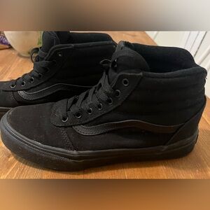 Vans Black High-Top Sneakers for Men